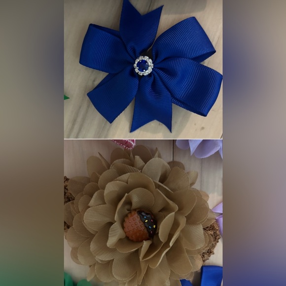 33 Pieces-Kids Hair Bow & Headband Collection NWOT - Picture 12 of 15